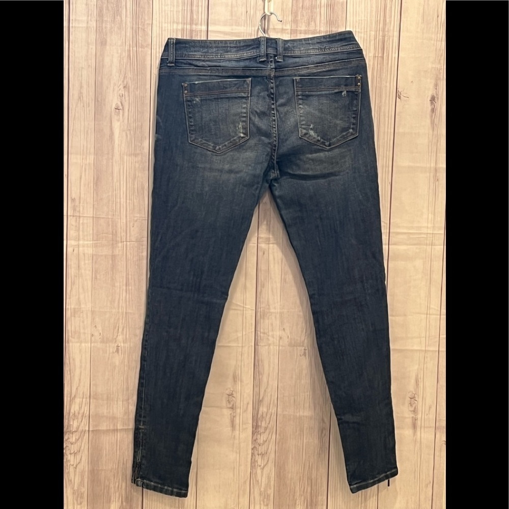 2.1.DENIM WOMENS everyday wear  skinny blue jeans/ size 30 - Picture 4 of 6
